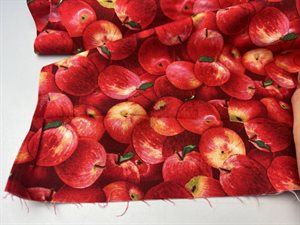 Patchwork stof - Elizabeth's studio, food festival apples